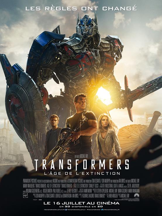 TRANSFORMERS LAGE DE LEXTINCTION - affiche officielle 42dc3