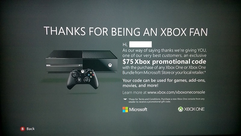 xbox-one-offre-bon-dachat-xbox-360 7250c